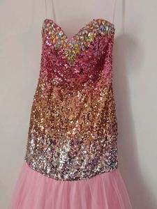 Beautiful pink Ballgown