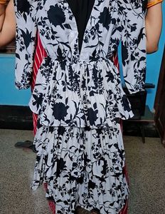 Floral Print Mini Dress