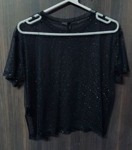 Sheer Starry Top