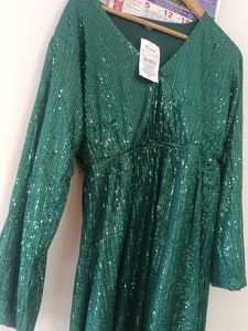 shein sequined party dress