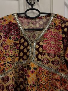 SET OF 2 ETHNIC PATCHWORK TOPS!!