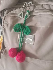 Cute Cherry Keychain