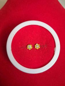 Flower Stud Earrings 2 Pair