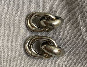 SILVER HOOPS