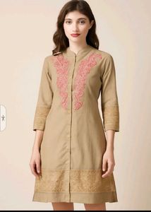 Elegant Embroidered Kurta Dress💘💘