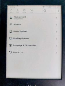 Kindle E-reader 6th gen