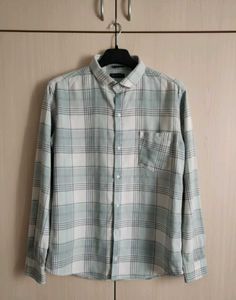 ZARA Original Men's Plaid Long Sleeve Shirt