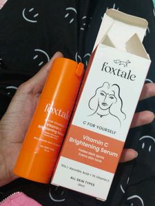 Foxtale Vitamin C Skincare Kit(Free Claw Clip)