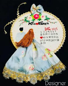 Custom Embroidery Hoop Wedding Gift