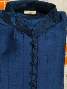 Navy Blue Kurta