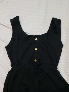 A Mini Black Dress
