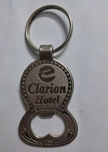 Vintage Clarion Hotel Keychain