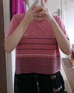 Striped Pink T-Shirt
