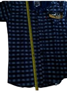 Long Cotton Check Shirt For Boys