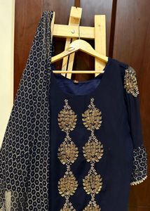 Hand Embroidered Designer Kurta Set