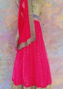 Pink&Gold Lehenga Choli