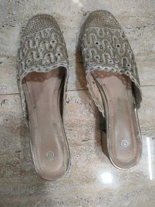 Embroidered Flats & Sandals