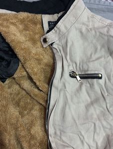 Imported Beige Jacket (Damaged)