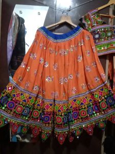 Orrenge Garba Choli