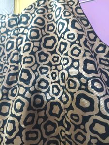 Girl&#39;s Black Net Gown