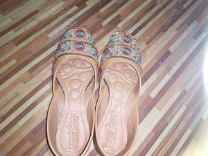 Embroidered Flats &amp; Sandals