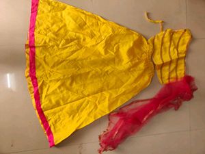 Yellow Lehenga Choli Set