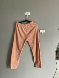 Peach Terrycloth Lounge Pants