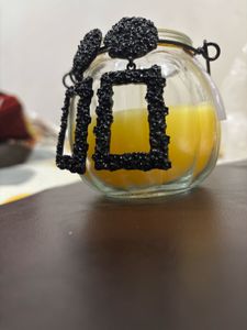 Dressberry Black Statement Earrings