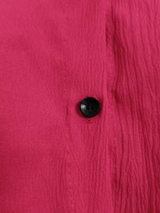 Pink Button-Down Top