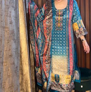 party wear Chinnon suit set