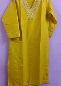 brand New yellow kurta sets