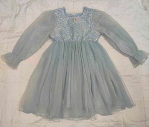 Sparkly Blue Tulle Dress