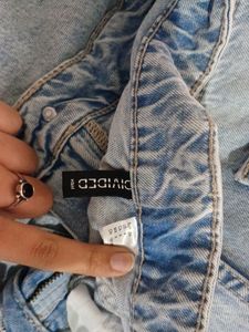 Hnm Flared Light Blue Washed