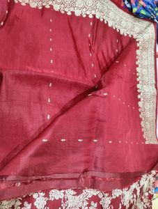 Banarasi Red Saree