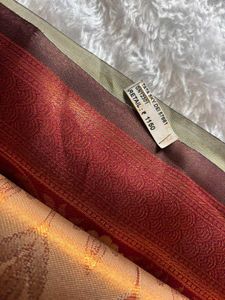 Elegant Saree with aari work blouse piece