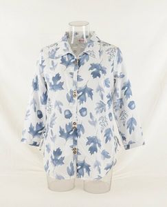 Leaf Print Shirt