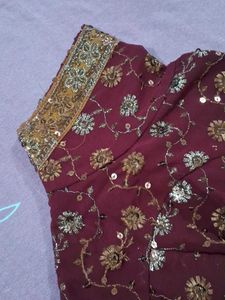 Front Open Designed Blouse