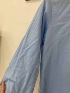 Light Blue Cotton Kurti