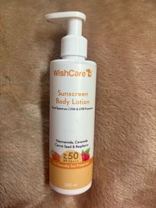 WishCare Sunscreen Body Lotion