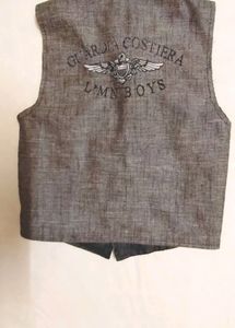 Pure Cotton Jacket For Boys ,Grey Colour. Primium