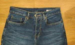 Dark Blue Denim Jeans