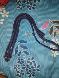 Blue Handbag Strap