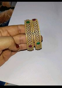 Gold-tone Bangle Set