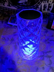 LED Crystal Table Lamp