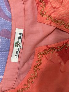 Jamun Tree Coral Printed Kurti