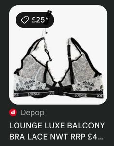 Lounge Lace Mesh Bra