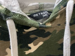 Camouflage Print Hoodie