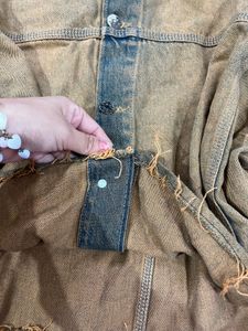 Distress Y2K Denim Jacket 😭