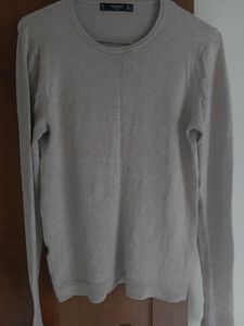 Mango Long Sleeve Knit Top