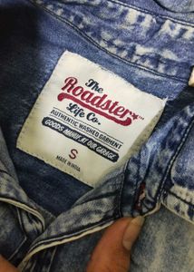 Denim Button-Down Shirt